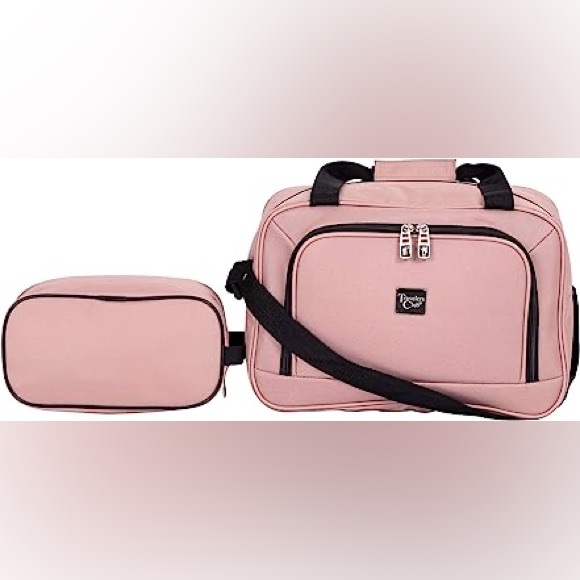 Travelers Club carry on Overnight Weekend duffle bag with toiletry bag - Picture 2 of 13